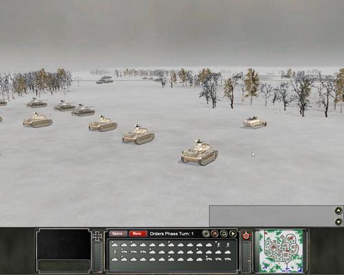 Panzer Command: Operation Winter Storm Screenshot