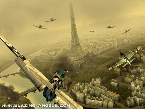 A screenshot from Blazing Angels: Squadrons of WWII