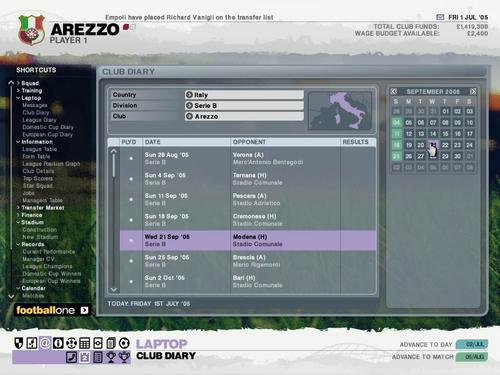 LMA Manager 2007 Screenshot