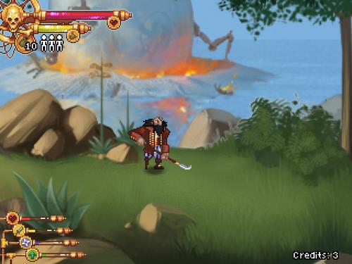 Ninja Loves Pirate Screenshot
