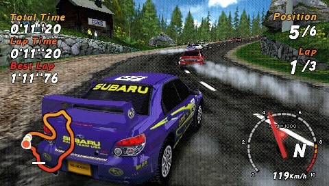 Sega Rally Screenshot