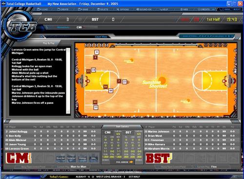 Total College Basketball Screenshot