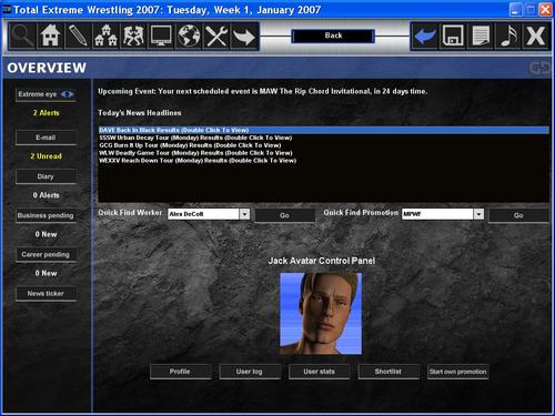 Total Extreme Wrestling 2007 Screenshot