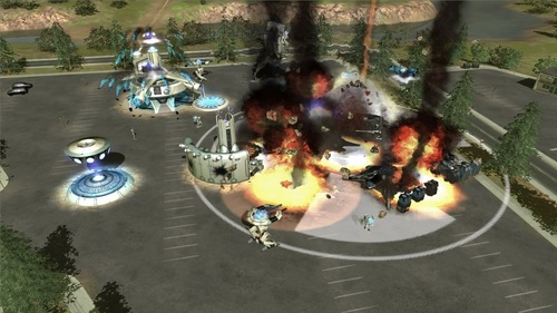Universe at War: Earth Assault Screenshot